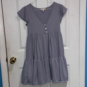 blue babydoll dress